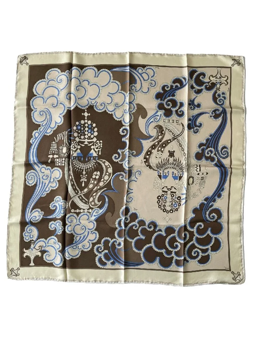 Emilio Pucci Vintage Silk Scarf